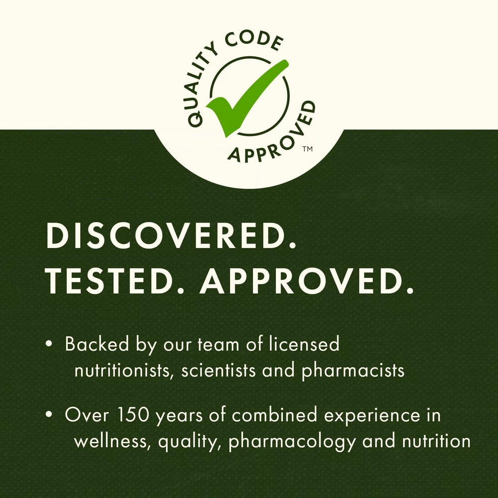 Swanson Stinging Nettle Root label close-up showing purity and testing.