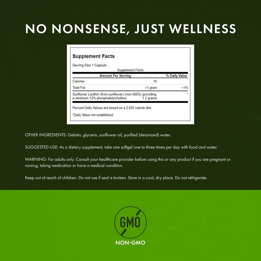 Label closeup highlights ingredients and dosage information.