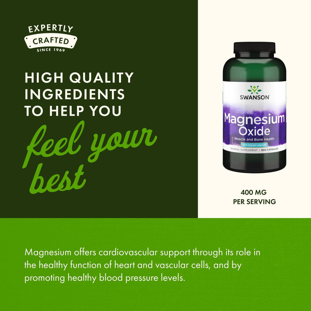 Swanson Magnesium third party lab testing seal indicating quality