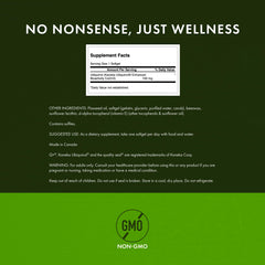 Swanson Ubiquinol 100mg label featuring Kaneka Nutrients signals high quality.