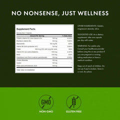 Swanson Vitamin B-100 capsules for easy daily use and heart health support.