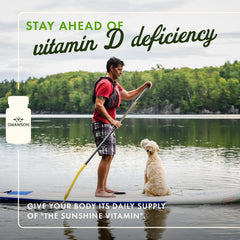 Swanson Vitamin D Complex capsules ready for daily calcium absorption