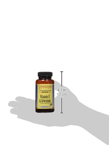 Swanson softgels in hand illustrating convenience and portability