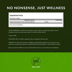 Swanson Vitamin K2 2-pack packaging for on-hand daily use.
