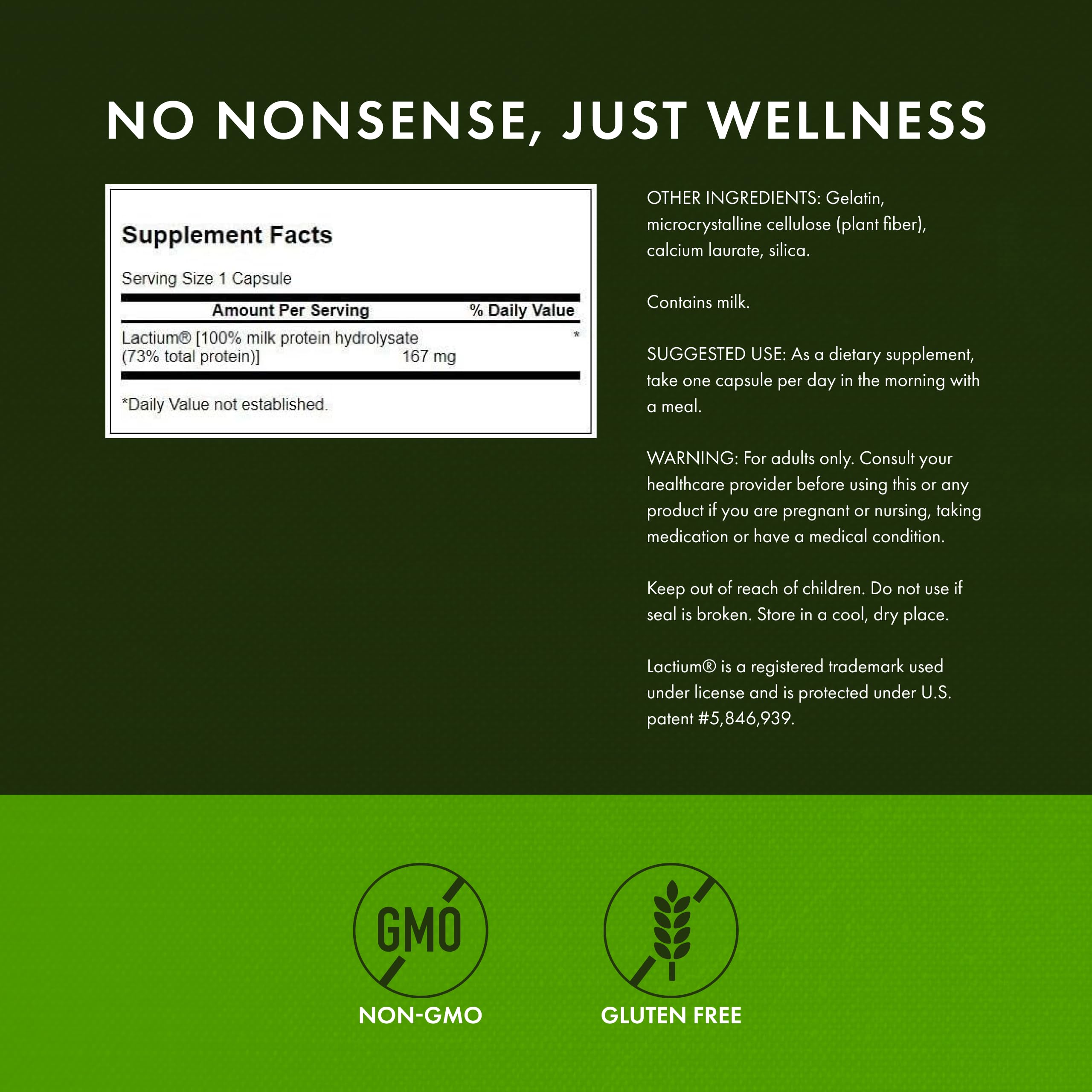 Swanson Anti-Stress Formula label with product details and potency