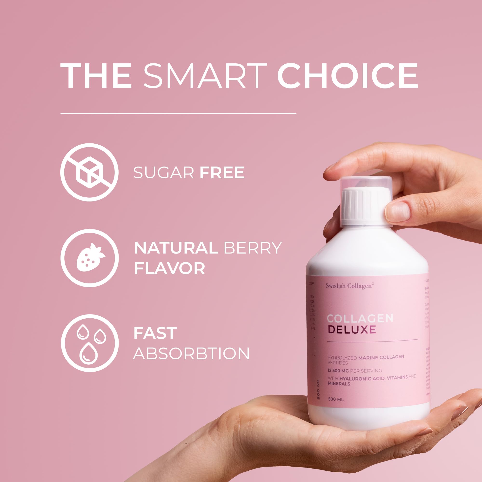 500 ml bottle provides a 20-day daily dose.