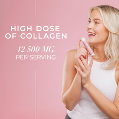 Swedish Collagen Deluxe packaging with Halal-certified label and clean design