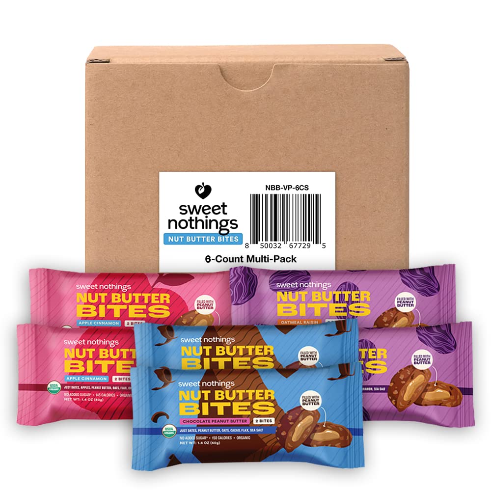 Sweet Nothings protein-rich snack bites, plant-based protein and fiber support