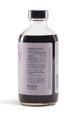 Sweet's Elderberry label closeup emphasizing USDA Organic certification