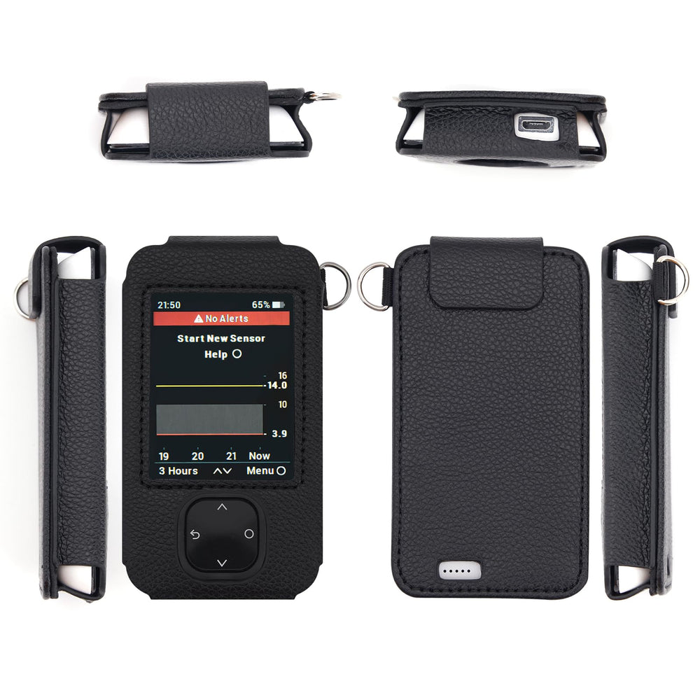 Swiatla Dexcom G7 protection bundle includes two screen protectors and case
