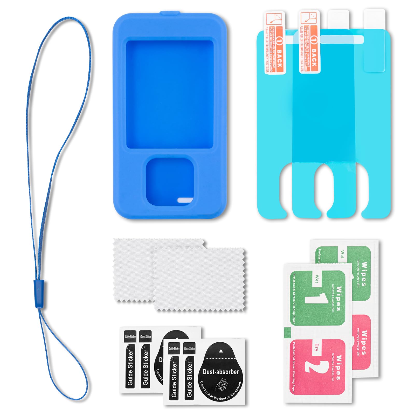 Swiatla Dexcom G7 case with lanyard for hands-free carrying