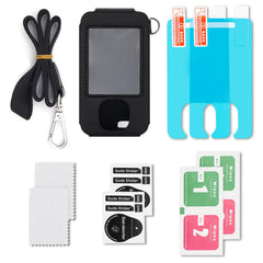 Swiatla Dexcom G7 leather case with carabiner offers secure clip storage