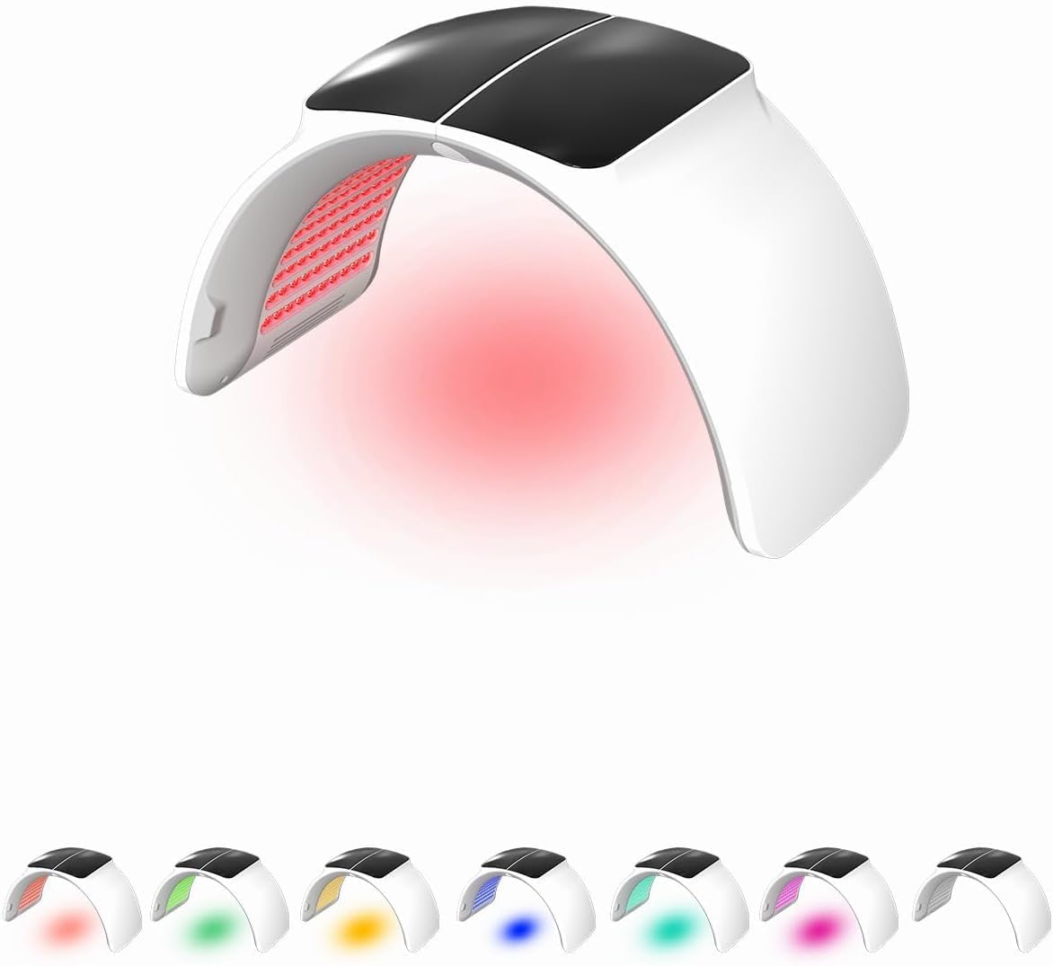 SWIRISE packaging shows ready-to-use 7-in-1 LED therapy device.