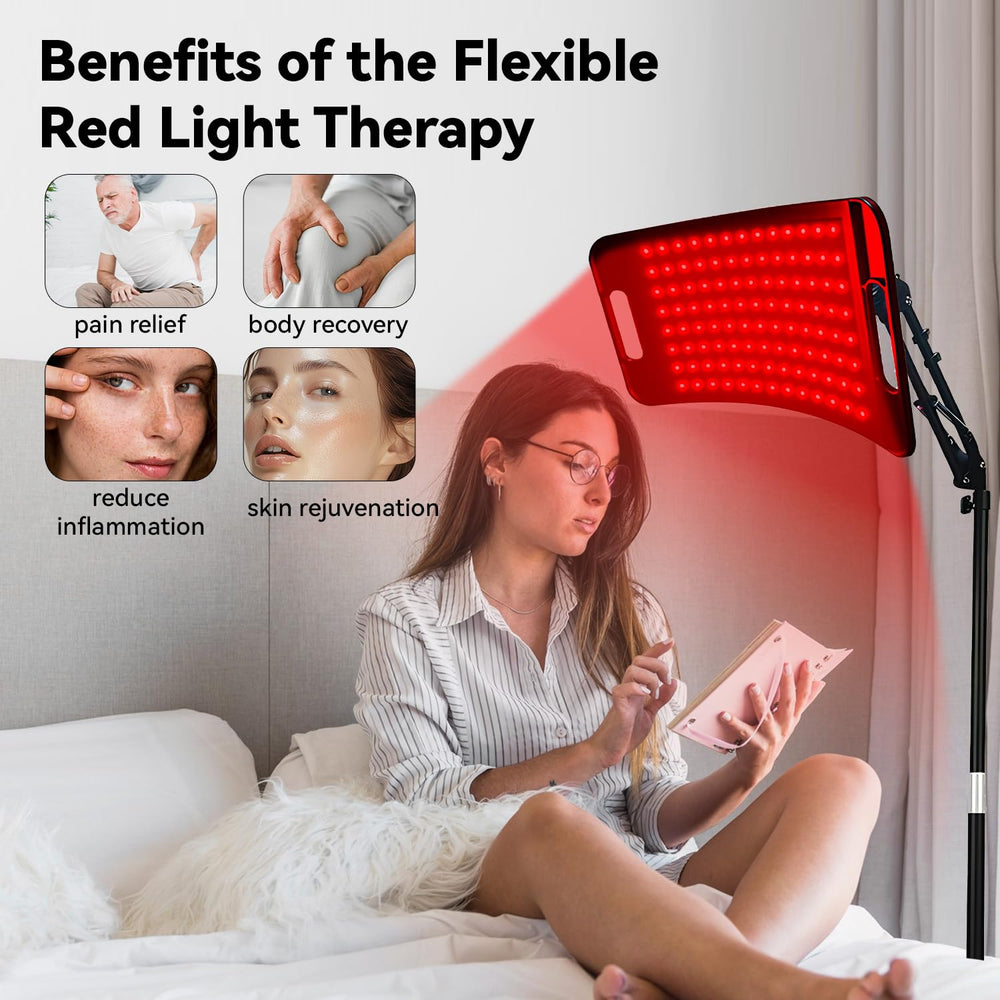 SWIRISE 16x8 inch panel providing even light coverage for full-body use