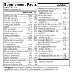 Swisse adaptogens blend visual, illustrating potential stress resilience support.