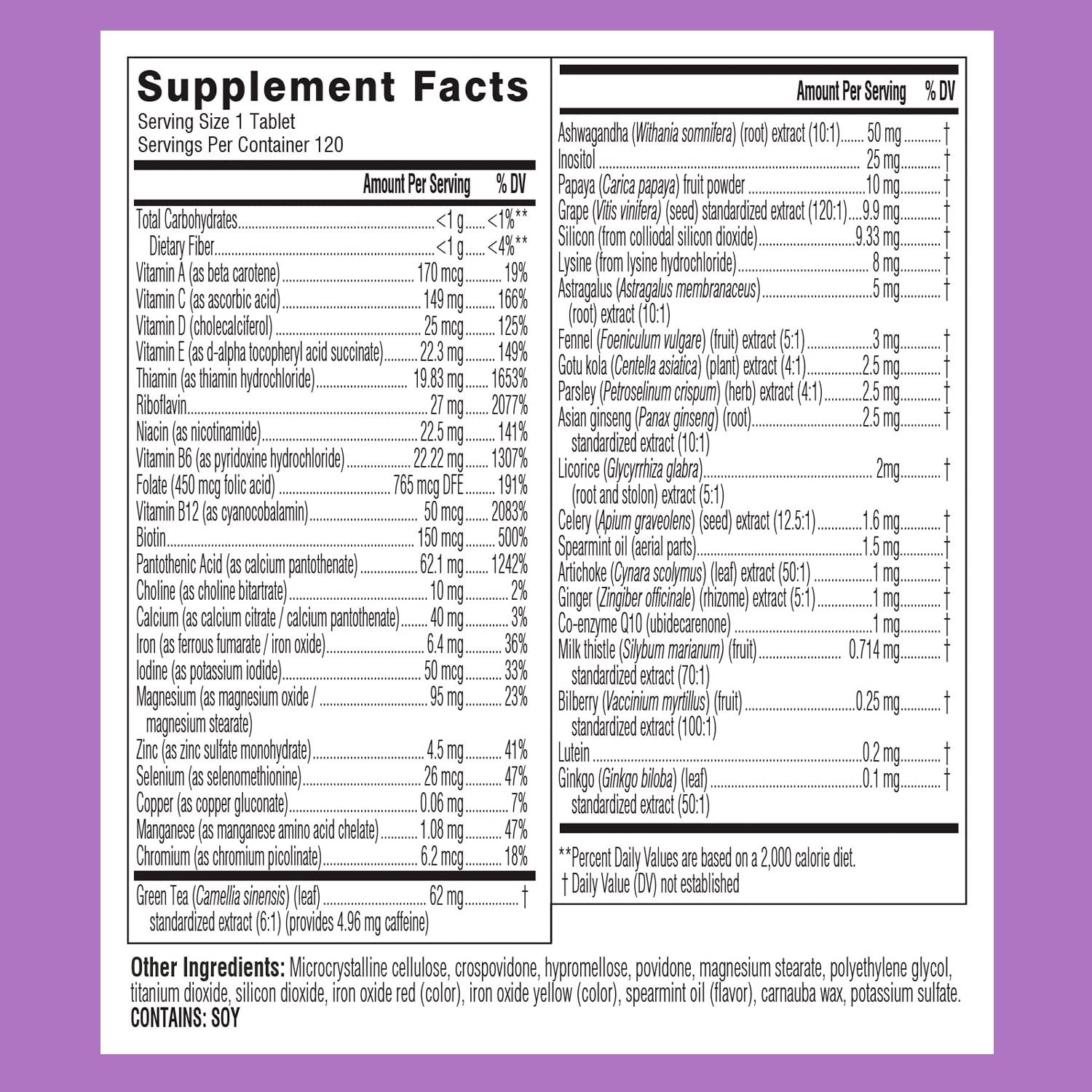 Swisse Daily Multivitamin for Women bottle with serving spoon for convenient daily use.