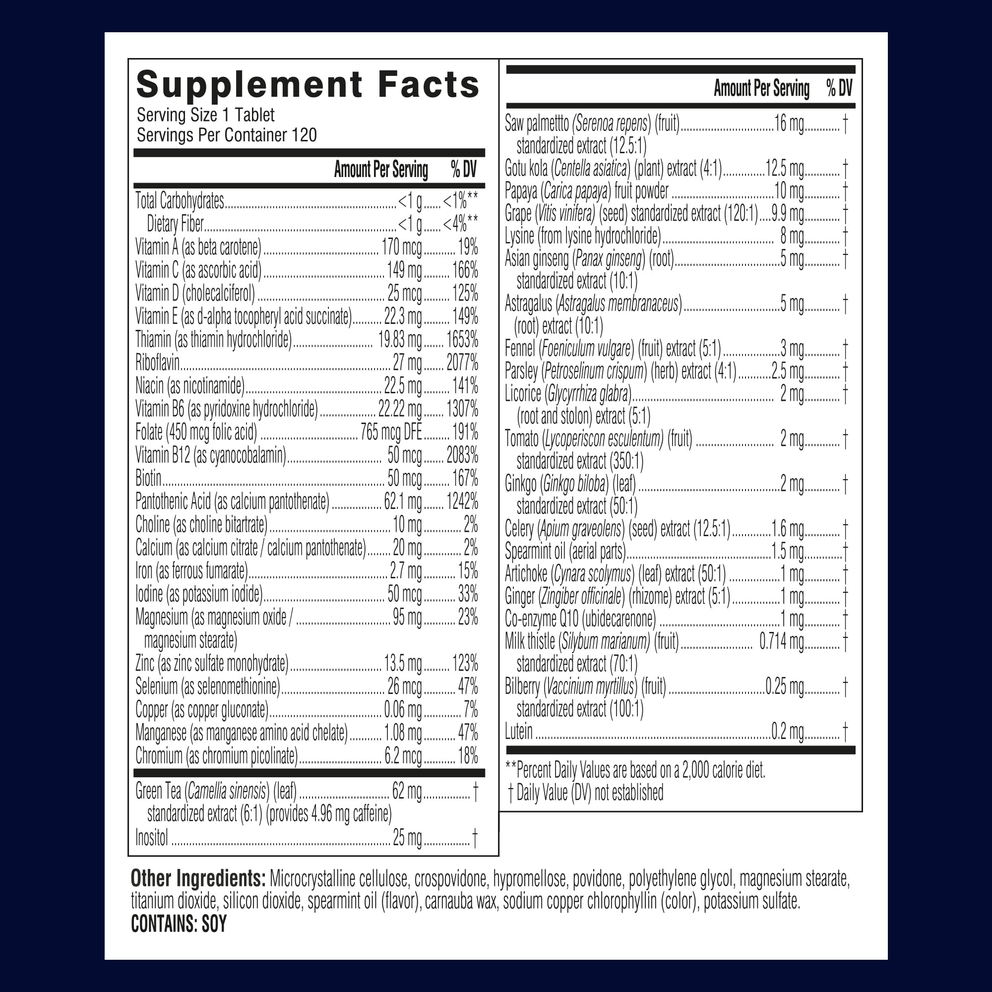 Swisse Ultivite Mens energy and mental alertness through a balanced formula