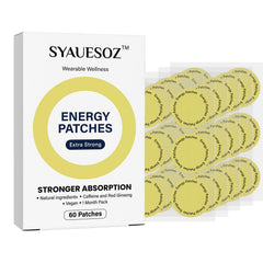 SYAUESOZ Energy Patches on arm provide a natural energy boost for daytime tasks.