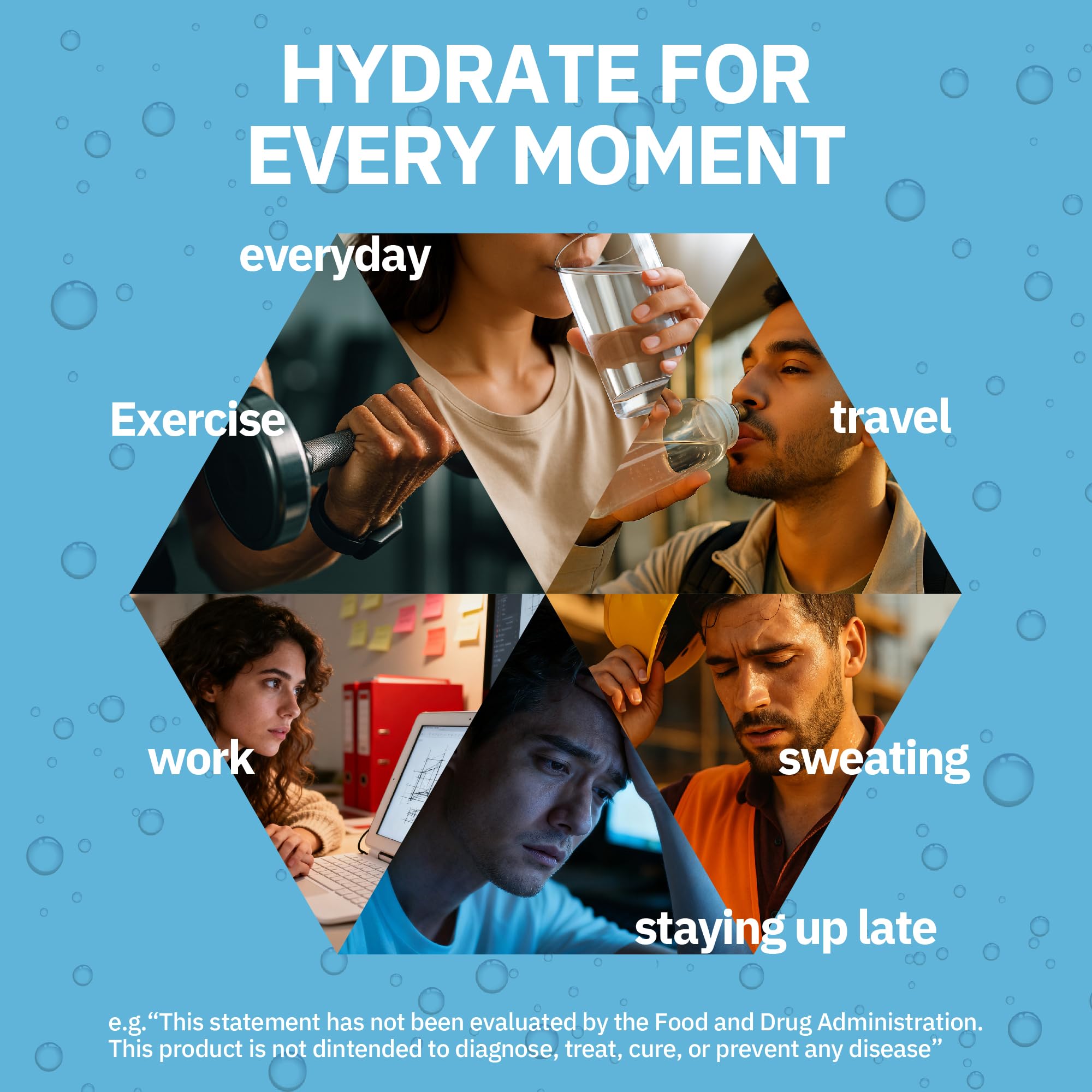 Syloni electrolytes raspberry stick provides easy hydration during busy days