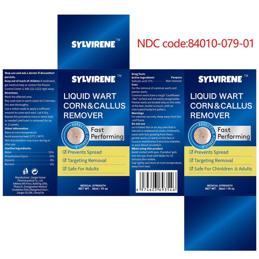 Sylvirene Wart Remover Liquid at-home application for quick, mess-free routine