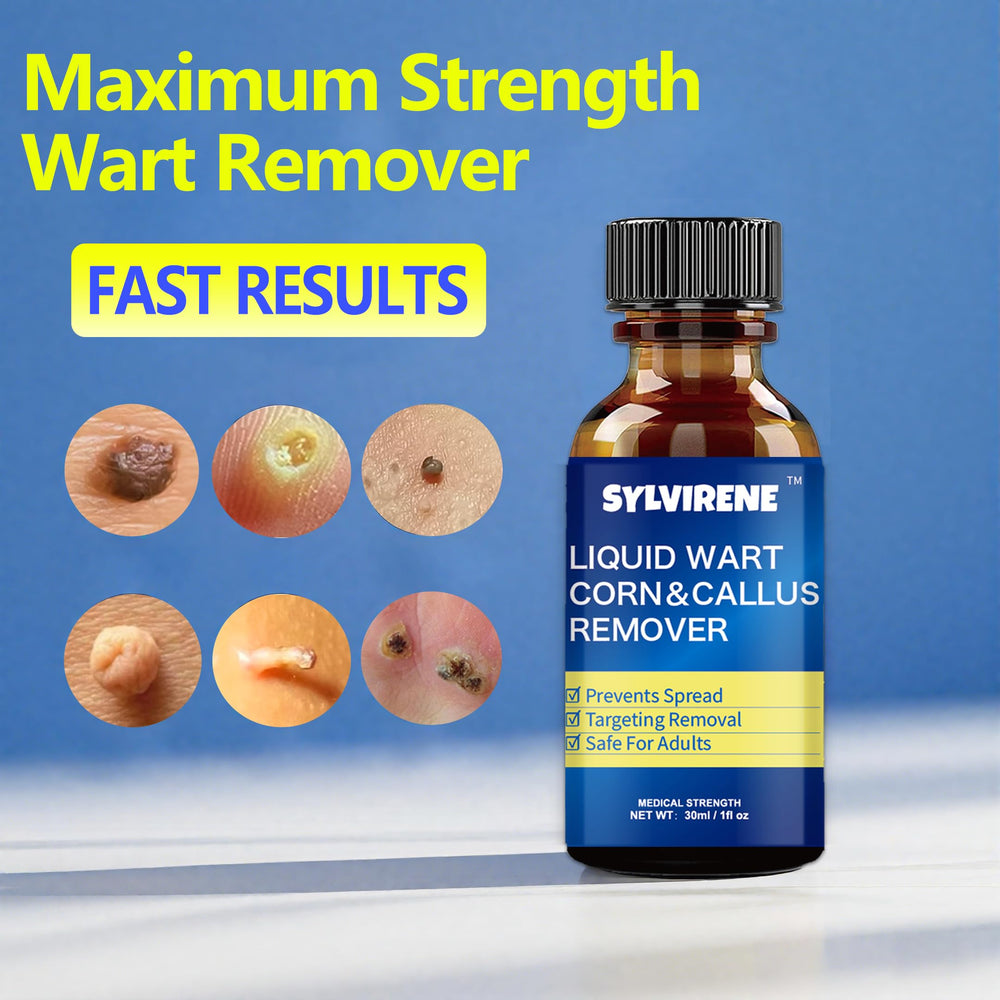 Sylvirene Wart Remover Liquid plantar wart removal demonstrates targeted treatment