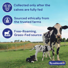Symbiotics Colostrum Chewables Plus pineapple-chew highlights pleasant flavor for easier use.