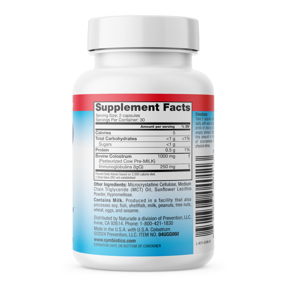 Symbiotics double-sealed packaging image communicates safety and freshness.