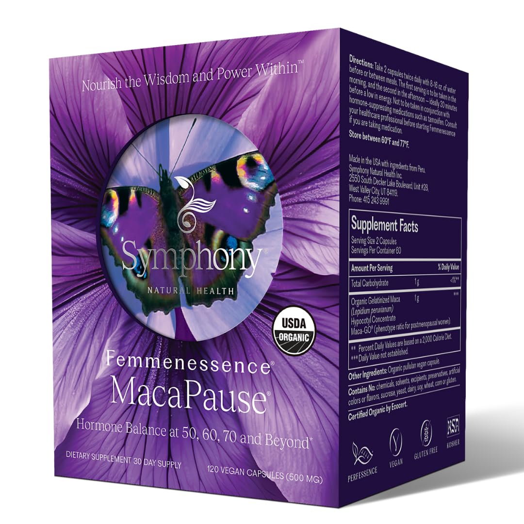 Symphony MacaPause store-ready blister tray inside a pantry.