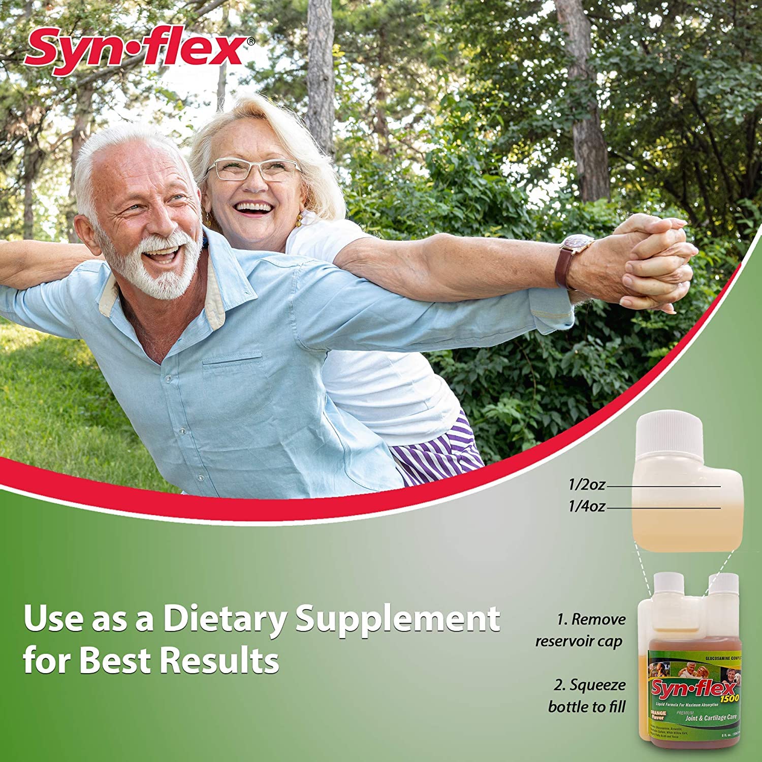 Synflex 32-day supply packaging showing value and convenience.