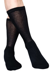 SYOLLAVE cushioned-sole diabetic socks provide soft support for walking