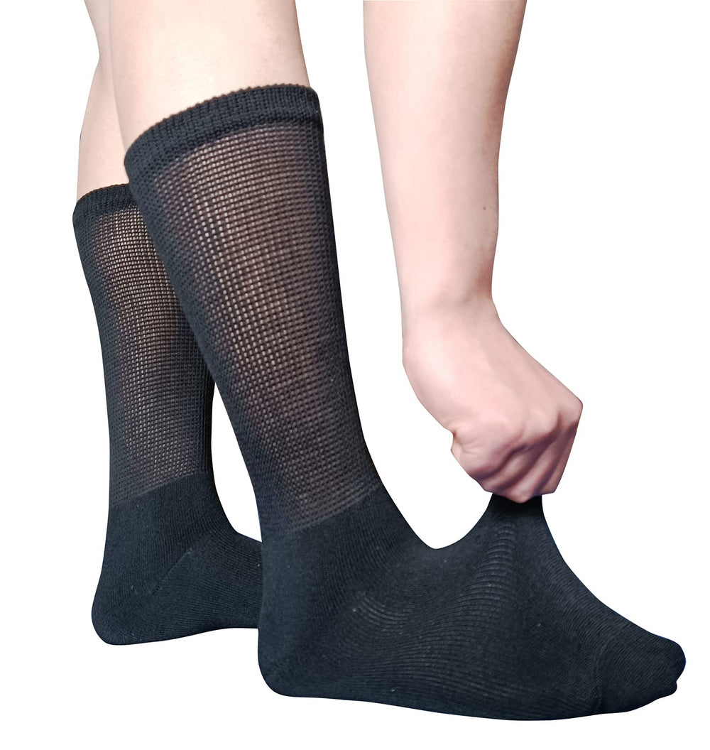 SYOLLAVE moisture-wicking diabetic socks keep feet dry daily