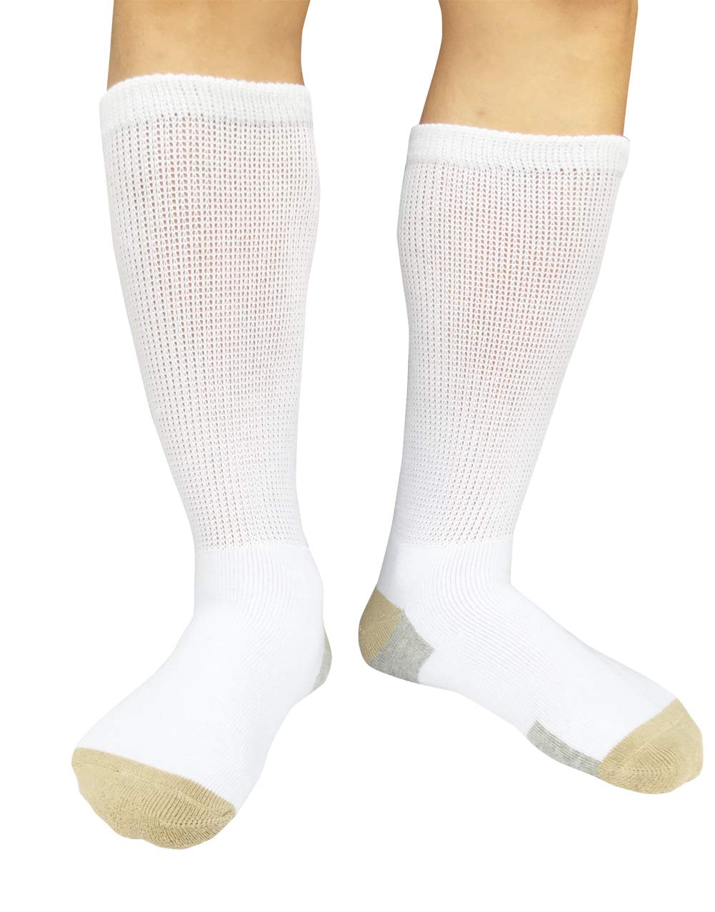 SYOLLAVE edema-friendly socks support swelling-prone feet during daily activities