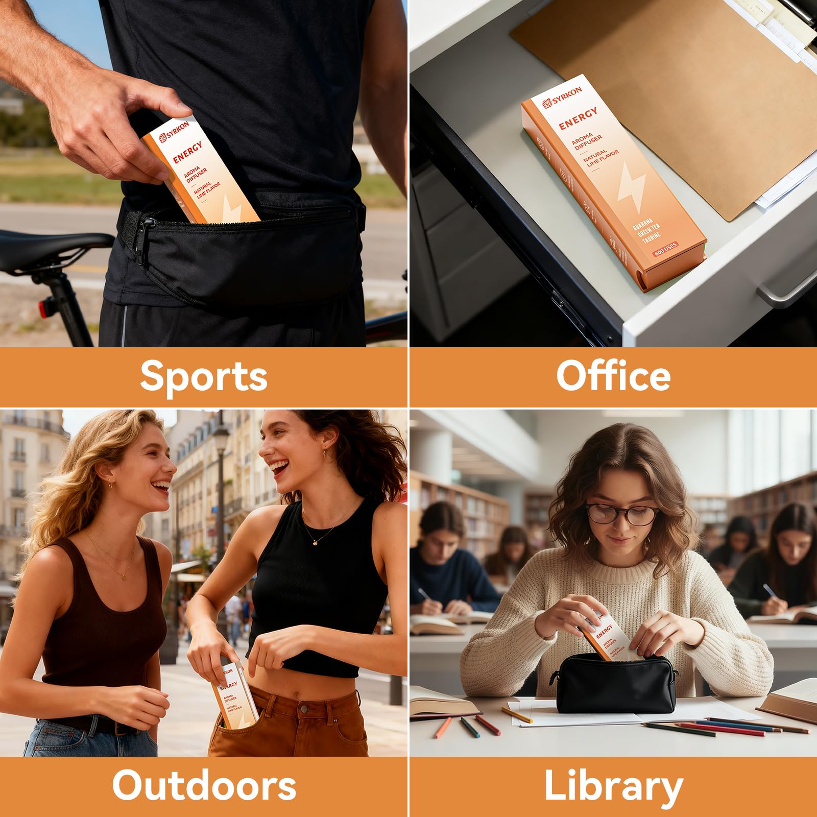 SYRKON compact diffuser pen pocket-friendly design for daily use