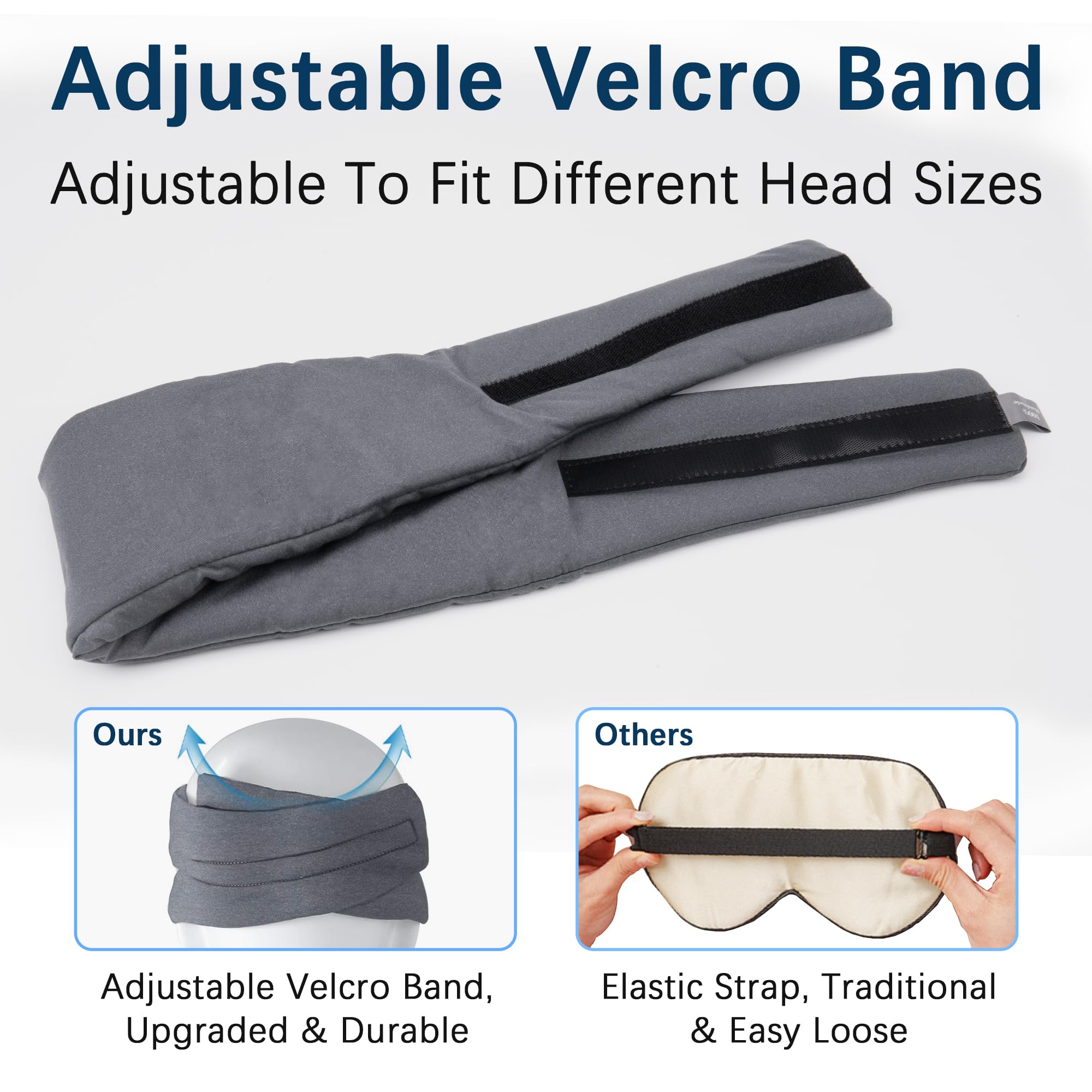 Sysrion Sleep Eye Mask travel-friendly and compact for on-the-go rest