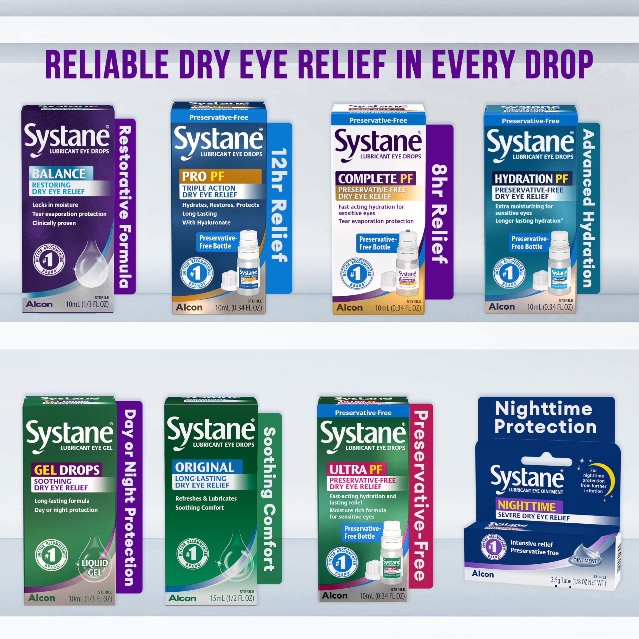 Systane Balance label detail guides proper use and safety.