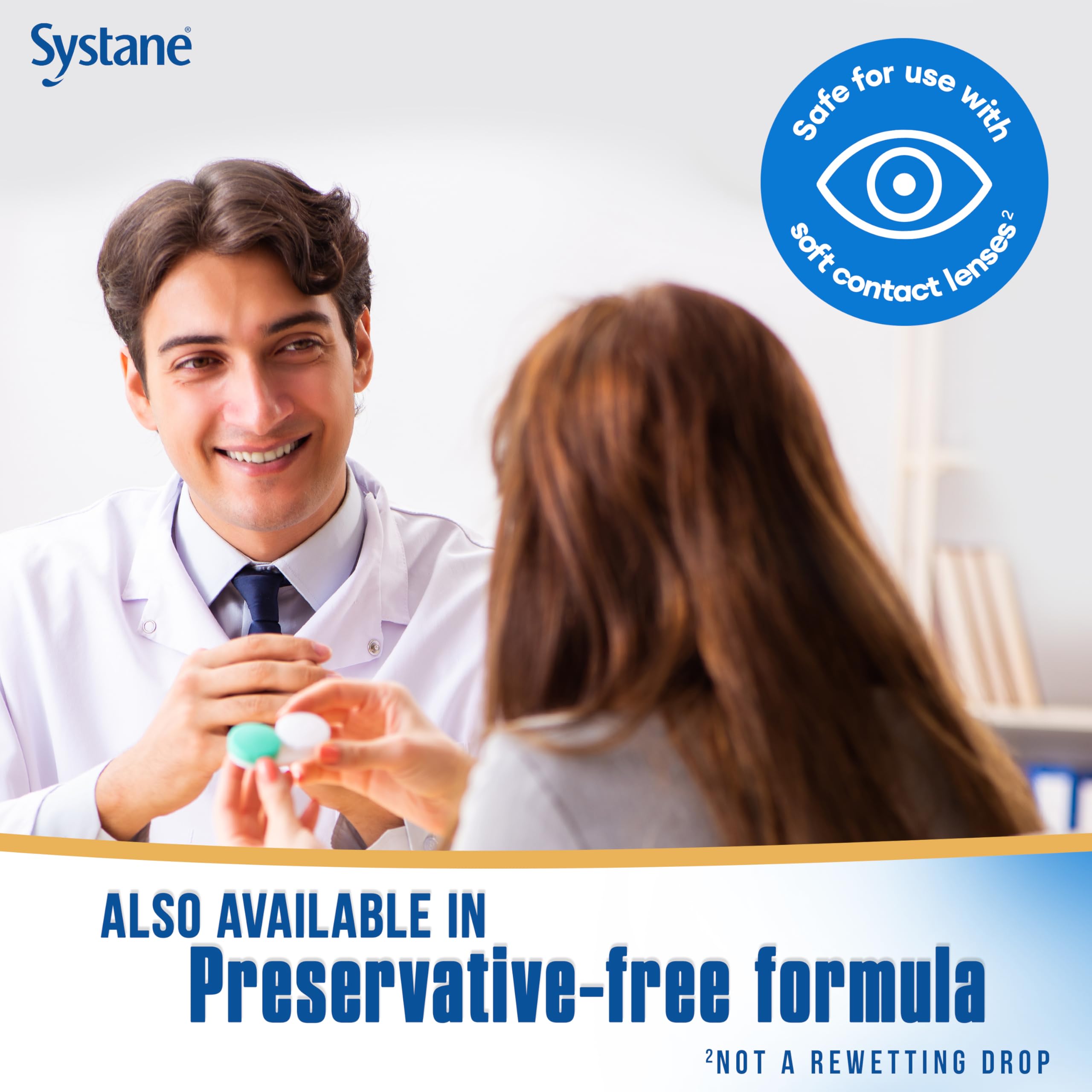 Systane Complete soothing droplets provide fast-acting hydration for irritated eyes.