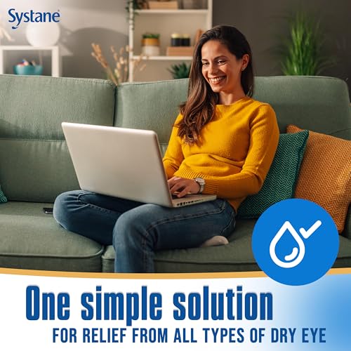 Systane Complete PF dispensing tip demonstrates easy, precise application.