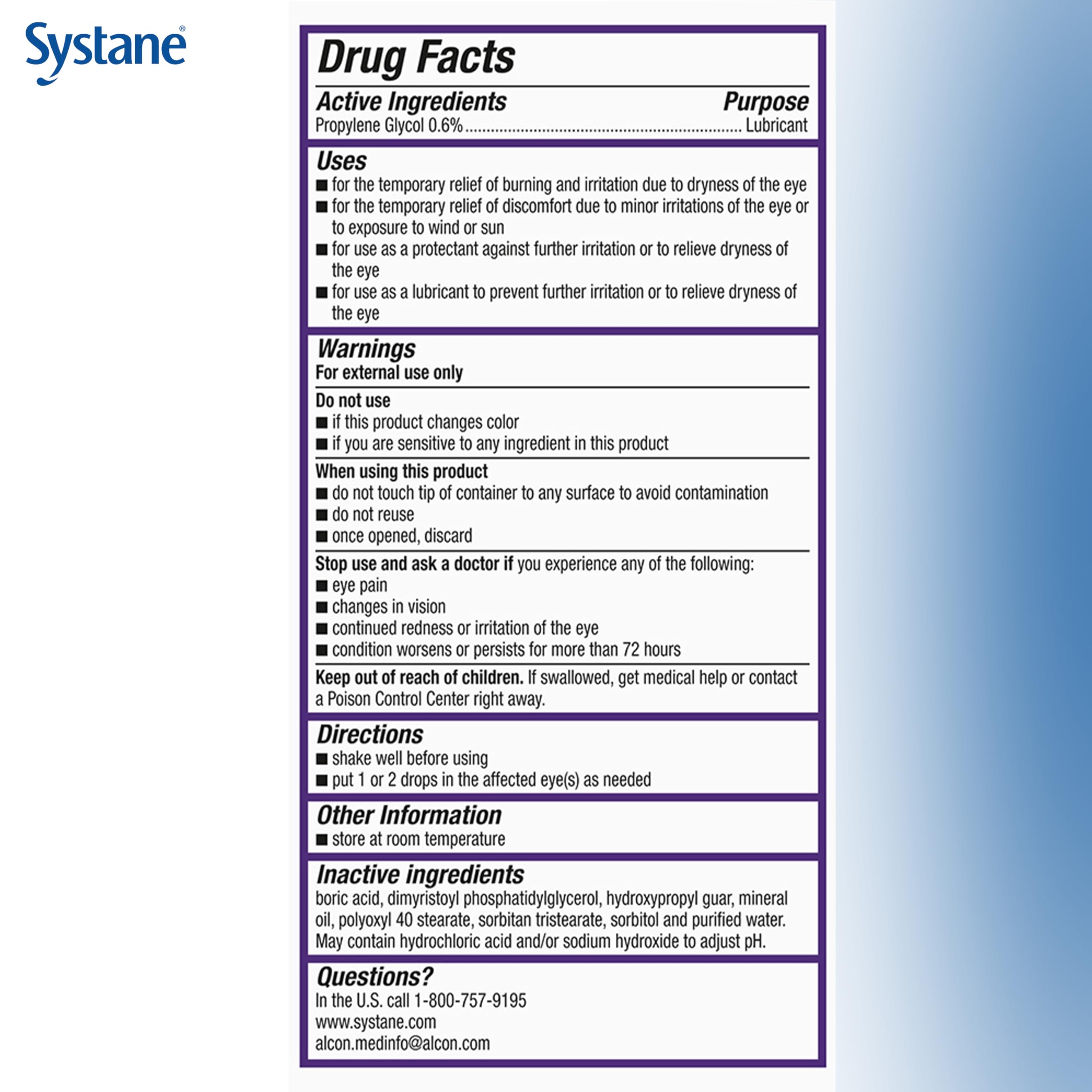 Systane Complete PF doctor-recommended branding supports reliable dry eye relief options