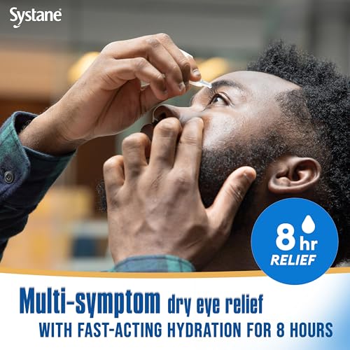 Systane Complete PF dispensing a single drop demonstrates fast hydration action