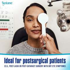 Systane Hydration Pf drops on eye comfort irritated eyes while lens-wearing.