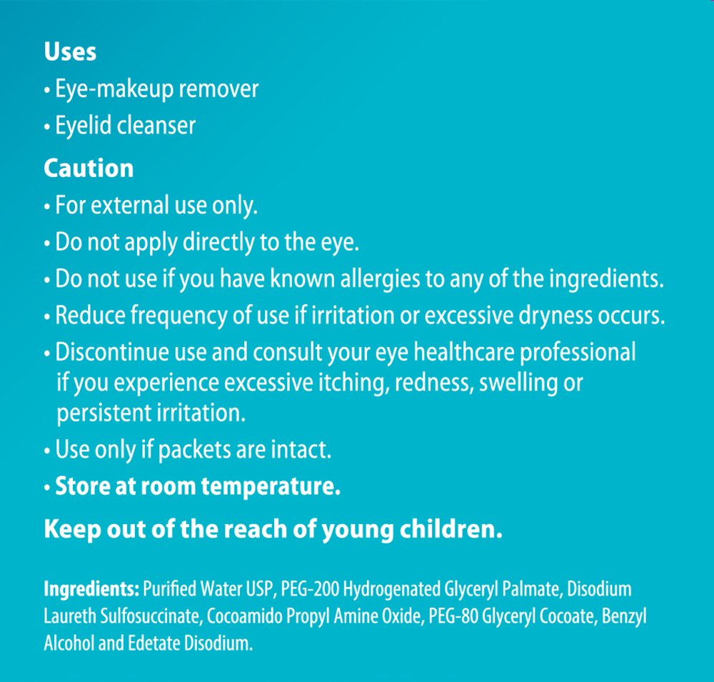 Systane Lid Wipes on-the-go solution for daily eyelid care