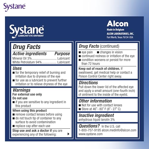 Systane Nighttime protective barrier formation highlights long-lasting eye lubrication