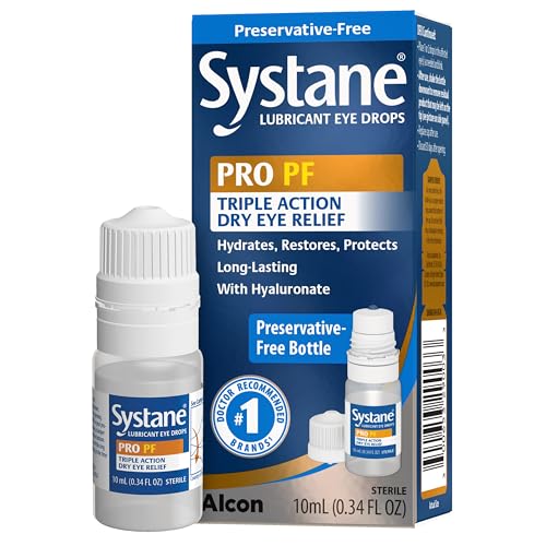 Systane Pro PF bottle pour shows easy, on-the-go application.