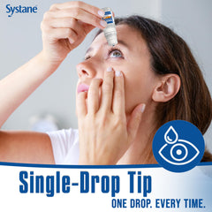 Systane Pro PF packaging shown for easy storage and travel.