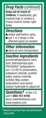 Systane Ultra eye application being used for on-the-go moisture.