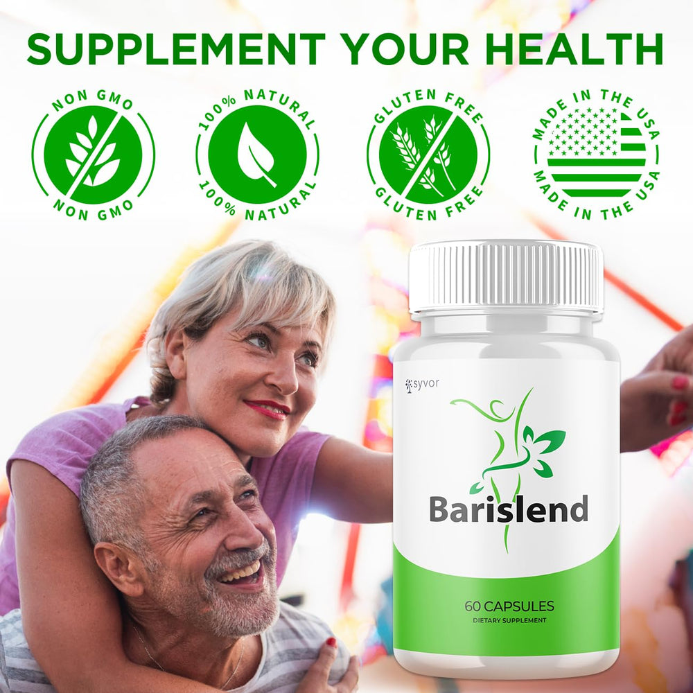 Syvor Barislend capsules close-up highlights compact pink pills for daily wellness.