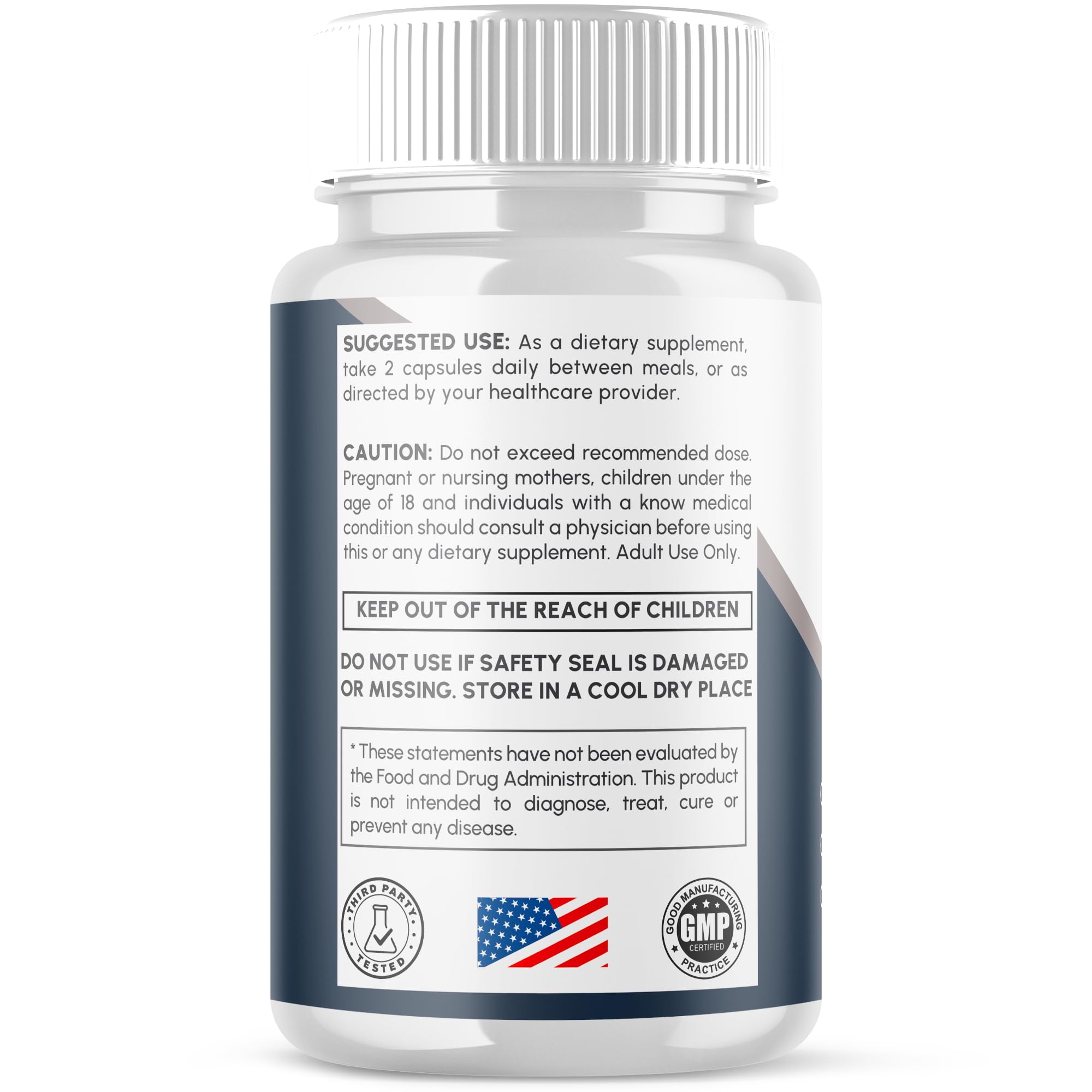 Syvor Neurosilence capsules lifestyle shot suggests on-the-go wellness support.