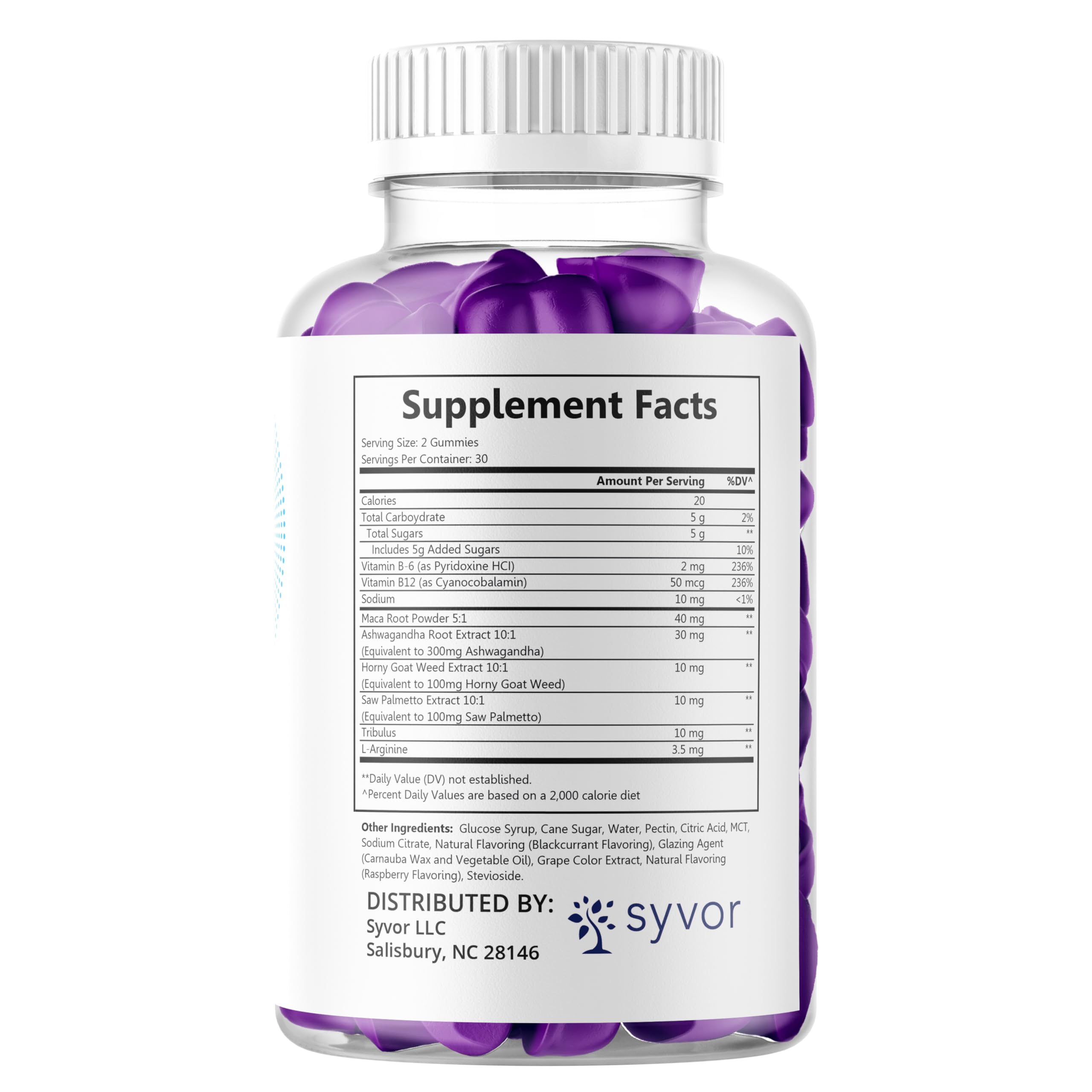 Syvor Primo TRT Gummies lifestyle shot suited for on-the-go daily support