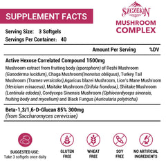 SZCZEKIN 1500mg liposomal soft gels close up for easy dosing