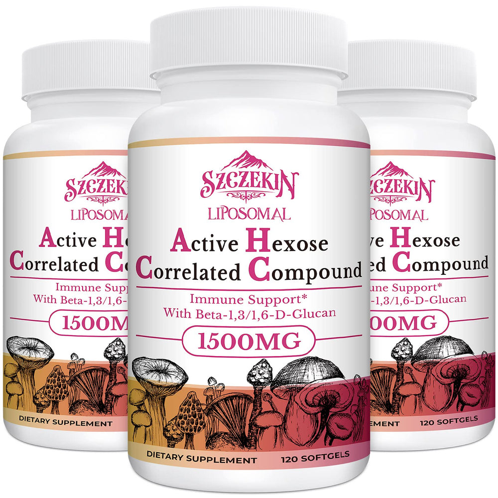 Szczekin liposomal 1500mg bottle pour for easy daily immune support